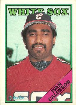 1988 O-Pee-Chee Baseball Cards 184     Ivan Calderon